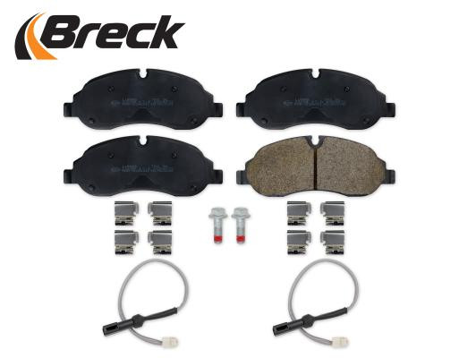 BRECK Bremsbelagsatz, Scheibenbremse